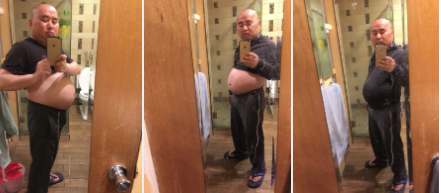 Cơ thể thay đổi rõ rệt